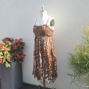 Chetta print summer dress